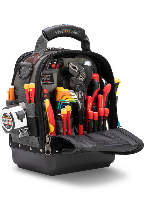 Veto Pro Pac TECH MCT - Compact / Tall Technician Tool Bag, Waterproof base