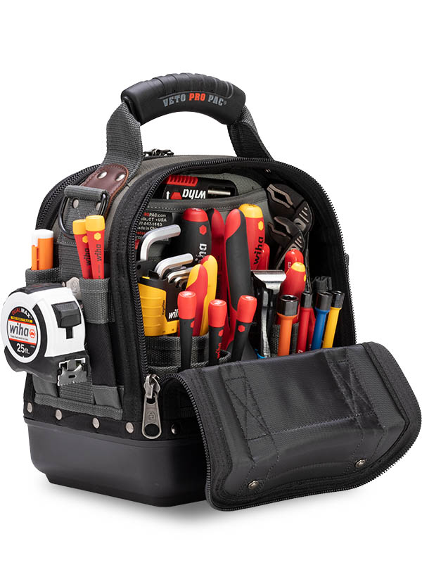 Veto Pro Pac TECH MC - Compact Technician Tool Bag, Waterproof base