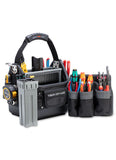 Veto Pro Pac TECH OT-MD BLACKOUT - Open Top Tech Tool Bag, V-SWAP removable pocket panels