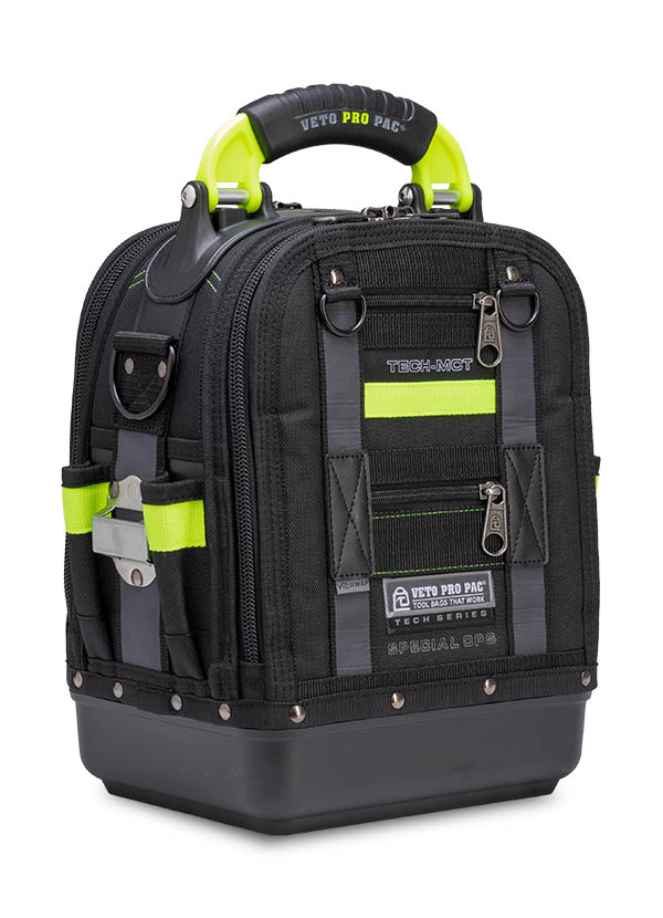 Veto Pro Pac TECH-MCT SPECIAL OPS - Compact / Tall Technician Tool Bag, Waterproof base