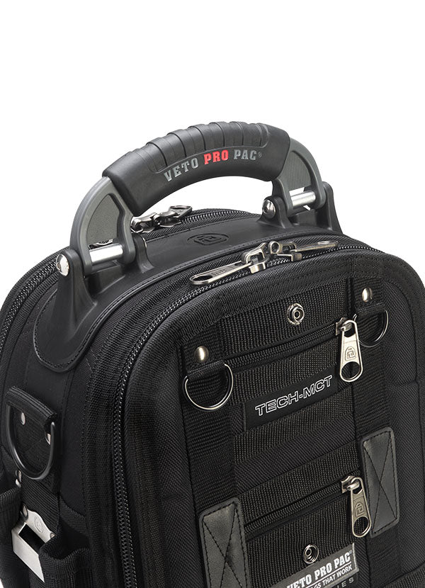 Veto Pro Pac TECH MCT BLACKOUT - Compact / Tall Technician Tool Bag, V-SWAP panel system