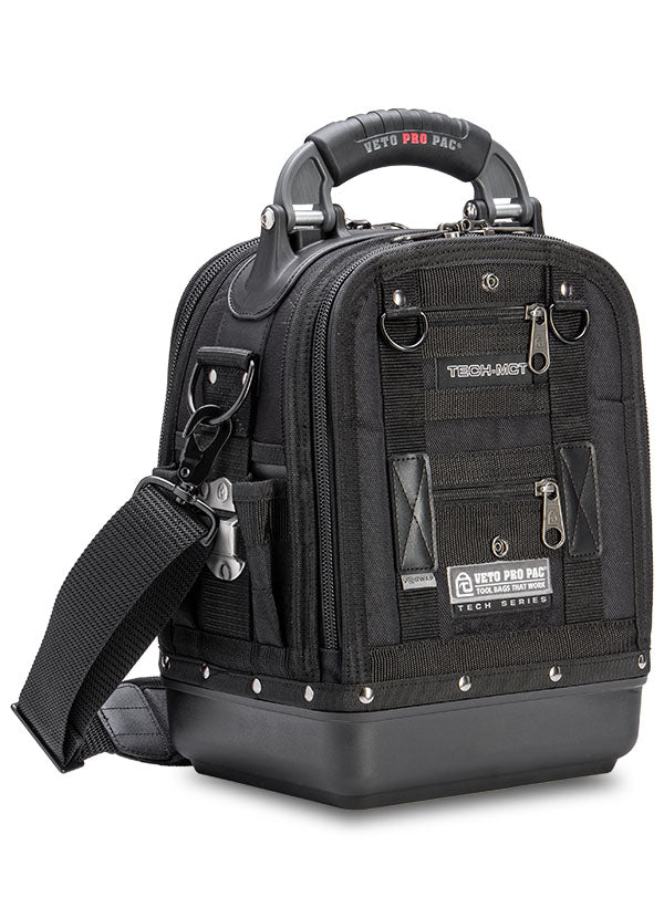 Veto Pro Pac TECH MCT BLACKOUT - Compact / Tall Technician Tool Bag, V-SWAP panel system