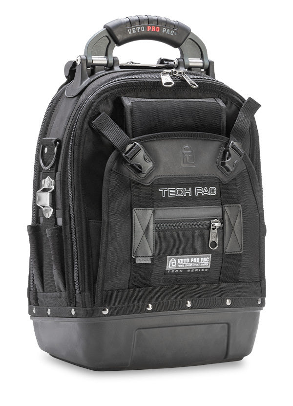 Veto Pro Pac TECH PAC BLACKOUT - Backpack Tool Bag, Waterproof polypropylene base