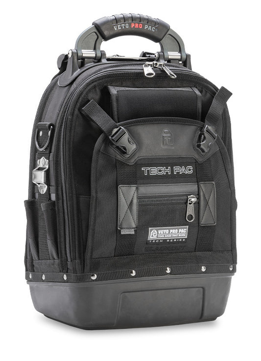 Veto Pro Pac TECH PAC BLACKOUT - Backpack Tool Bag, Waterproof polypropylene base