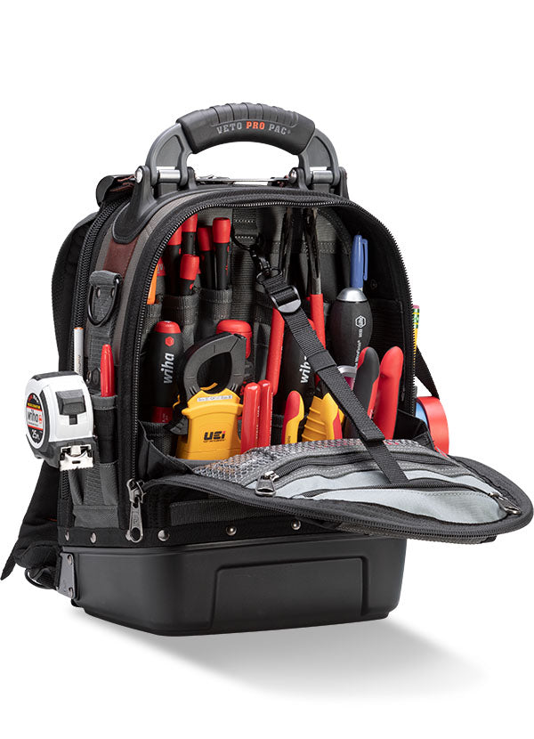 Veto Pro Pac TECH PAC MC - Compact Backpack Tool Bag, Waterproof polypropylene base