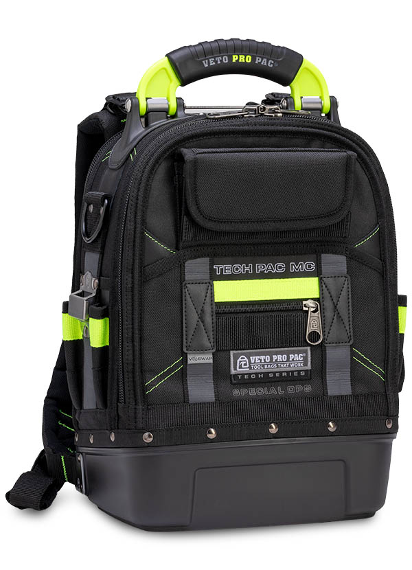 Veto Pro Pac TECH PAC MC SPECIAL OPS - Compact Backpack Tool Bag, V-SWAP system