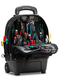 Veto Pro Pac TECH PAC WHEELER BLACKOUT - Wheeled Backpack Tool Bag, Waterproof base