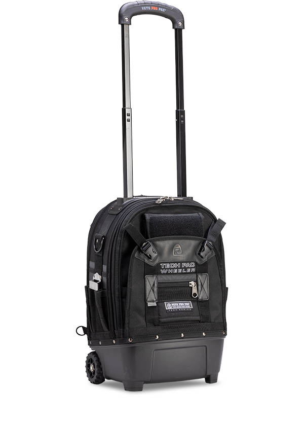 Veto Pro Pac TECH PAC WHEELER BLACKOUT - Wheeled Backpack Tool Bag, Waterproof base