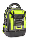 Veto Pro Pac TECH PAC HI-VIZ YELLOW - Backpack Tool Bag, Waterproof molded base