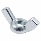 1/2"-13 UNC Coarse Thread Wing Nut Zinc Plated Steel Nuts