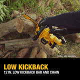 DEWALT DCCS621B 20V MAX* Compact 12 in. Brushless Cordless Chainsaw (Tool Only)