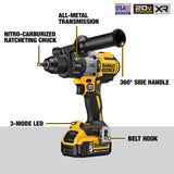 DeWalt DCD996P2 20V MAX XR Li-Ion Brushless 3 Speed Hammer Drill