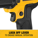 DEWALT, DCE530B, Cordless Heat Gun, 20V MAX, 990°F max temperature, 8.2 in length