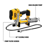 DEWALT, DCGG571B, Grease Gun, 20V MAX Lithium Ion; 10,000 psi, 14.5 Oz, Cordless