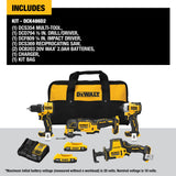 DEWALT DCK486D2 20V MAX Atomic Cordless Brushless 4 Tool Combo Kit