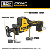 DEWALT DCK486D2 20V MAX Atomic Cordless Brushless 4 Tool Combo Kit