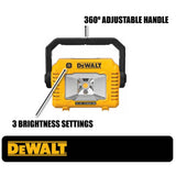 DEWALT, DCL077B, Cordless Work Light, 2,000 Lumen, Compact, 20V MAX Lithium Ion