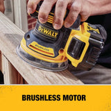 DeWalt DCW210P1 20V Max* XR 5" Cordless Random Orbital Sander Kit