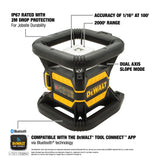 DeWalt DW080LRS 20V MAX Tool Connect Red Tough Rotary Laser