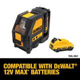 DeWalt DW088LR 12V Red Cross Line Laser