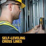 DeWalt DW088LR 12V Red Cross Line Laser