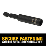 DEWALT, DW2221IRB, Nut Driver Drill Bit, 1/4 in, Length 2.630 in, Height 0.430 in, Width 0.430 in