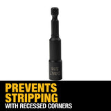 DeWalt DW2222IR 5/16 In. x 2 9/16 In Magnetic Impact Nutdriver