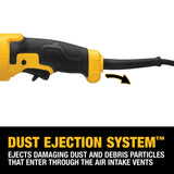 DEWALT, DWE43115, Angle Grinder, 13 Amp; 11,000 RPM; 4.5 in - 5 in Wheel Diameter; Trigger Switch