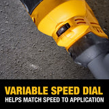DEWALT, DWE7800, Electric Drywall Sander, 4.7 A, 9 in pad, 2400 RPM, Variable Speed