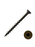 QTY 3500 #8 X 2" WAR Coat Deck Screws Torx Star Drive Pressure Treated Wood OK INTERCORP XT820W