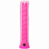 Martinez Tools - M1/M4 Straight Grip – Clear Overlay/Pink Cap - 4181-CPK
