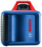Bosch, GRL900-20HVK, Rotary Laser Kit, 1000 ft Range; ±1/8 in. Accuracy, Electronic Self-Leveling, Includes Tripod; Remote Control, Wall Mount
