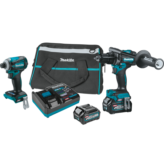 Makita GT200D 40V max XGT Brushless Cordless 2‑Pc. Combo Kit (2.5Ah)