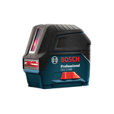 Bosch, GCL 2-160, Cross-Line Laser, 165 ft Maximum Distance; 65 ft Range; IP54; 360° Mount Rotation
