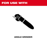 Milwaukee 49-94-0623 6" x 1/4" x 7/8" Performance+ Metal Grinding Wheel - Type 27