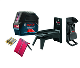 Bosch, GCL 2-160, Cross-Line Laser, 165 ft Maximum Distance; 65 ft Range; IP54; 360° Mount Rotation
