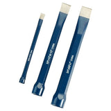 Vulcan Tools Cold Chisel Set, 3-Piece, Chrome Alloy Steel, Baked Enamel, Blue