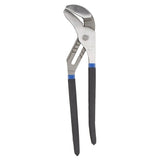 Vulcan Tools Groove Joint Plier, 16 in OAL, 2-1/2 in Jaw, Black & Blue Handle, Non-Slip Handle, 2-1/2 in W Jaw