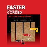 Milwaukee Tool, 2722-20, Reciprocating Saw, Brushless Motor; 1-1/4 in Stroke Length; 3000 SPM; Cordless