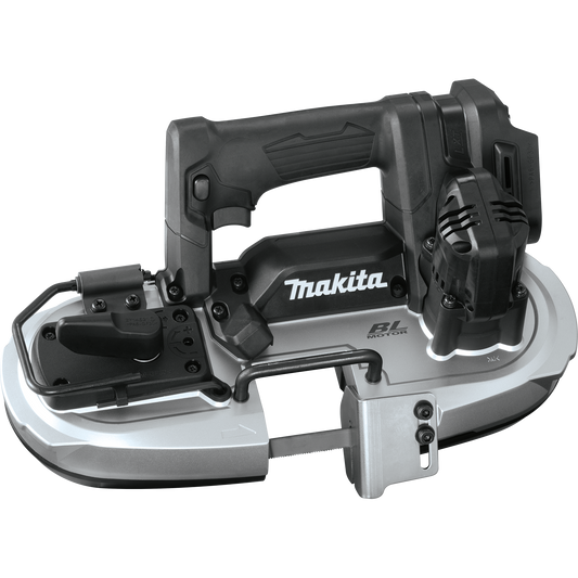 Makita XBP05ZB 18V LXTÂ® Lithiumâ€‘Ion Subâ€‘Compact Brushless Cordless Band Saw, Tool Only