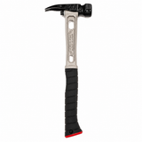 Martinez Tools 4121 M4 Titanium Handle 12oz Smooth Steel Head Curved Grip Finish Hammer - Signature Series