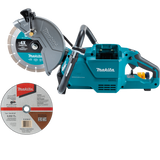 Makita GEC03Z 40V max XGT® Brushless Cordless 9" Power Cutter, with AFT®, Electric Brake, Tool Only