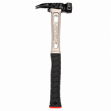 Martinez Tools 4130 M4 Titanium Handle 12oz Dimple Steel Head Straight Grip Finish Hammer - Signature Series