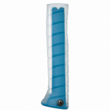 Martinez Tools - M1/M4 Curved Grip – Clear Overlay/Aqua Cap - 4180-CAQ