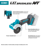 Makita XCM01Z 18V LXT® Lithium‑Ion Brushless Cordless 3" Cut‑Off Tool, Tool Only
