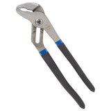 Vulcan Tools Groove Joint Plier, 10 in OAL, 1-5/8 in Jaw, Black & Blue Handle, Non-Slip Handle, 1-5/8 in W Jaw