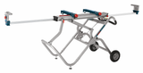Bosch, T4B, Miter Saw Stand, 300 lbs Capacity, Steel, Adjustable Out Feed 12 in, Material Support 18 ft