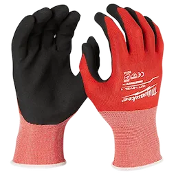 Milwaukee Cut Level 1 Nitrile Dipped Gloves