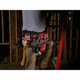 Milwaukee Tool, 48-22-8110, Electrician's Work Belt, 1680D Nylon, 29 Pockets, 3 in Belt Width, Red and Black