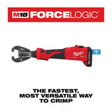 Milwaukee 2978-22K M18 FORCE LOGIC 6T Linear Utility Crimper Kit w/ Kearney Jaw